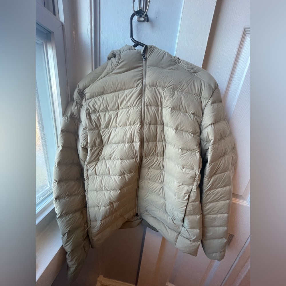Lululemon Athletica Olive Puffer Jacket
